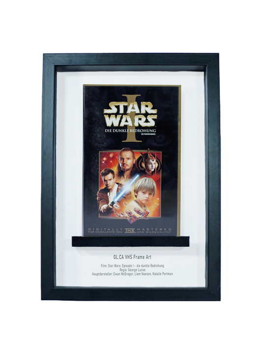 Star Wars I Die Dunkle Bedrohung VHS Frame Art